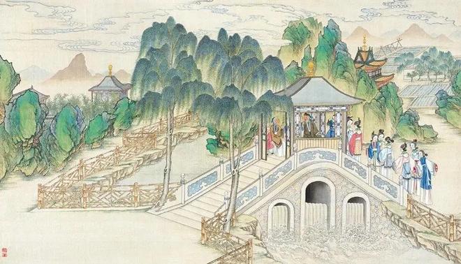 孙温《红楼梦》 历代国画 第57张