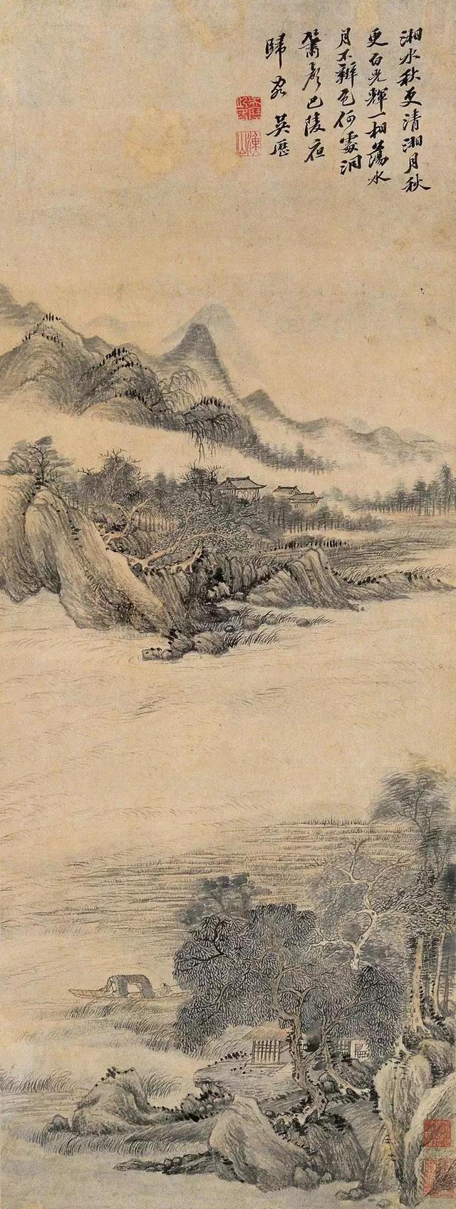 清六家吴历笔下山水画 名人名家 第5张