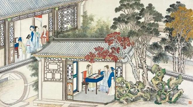 孙温《红楼梦》 历代国画 第89张