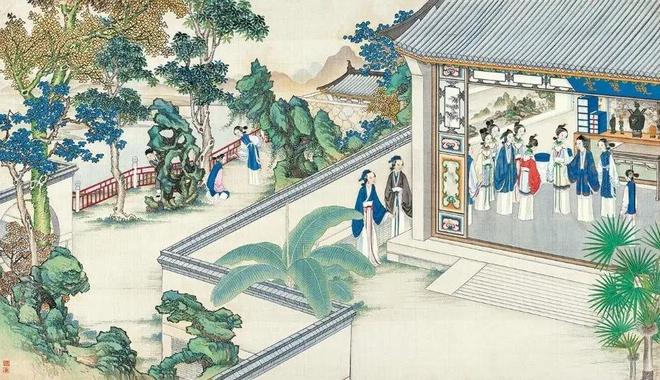 孙温《红楼梦》 历代国画 第78张