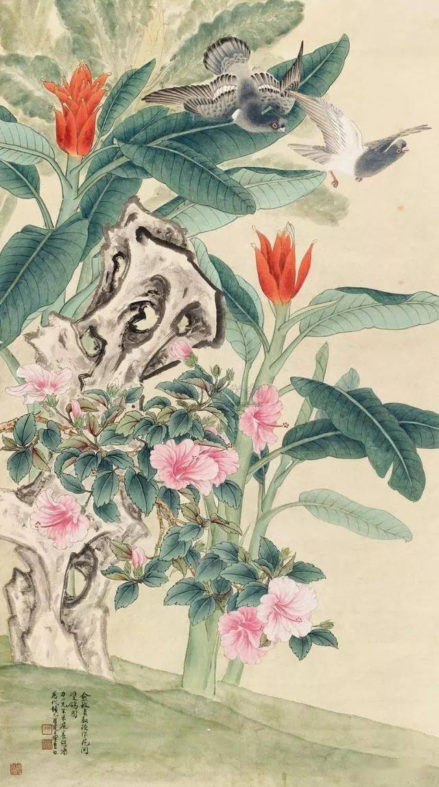 当代工笔花鸟画“女状元”—— 俞致贞 名人名家 第29张