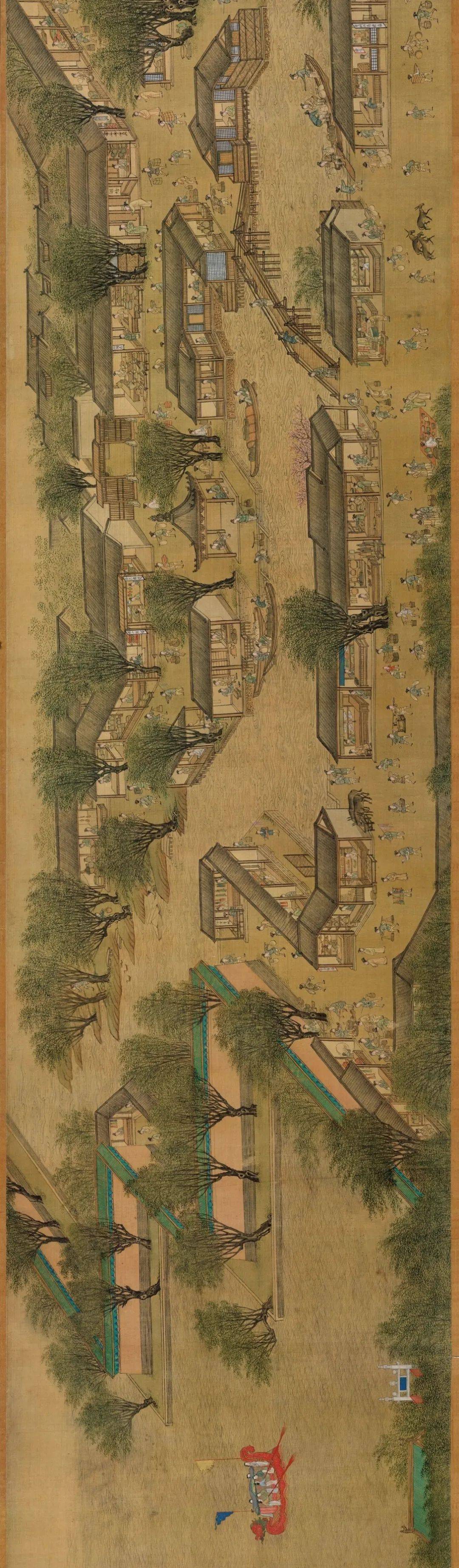 仇英《清明上河图》 历代国画 第7张