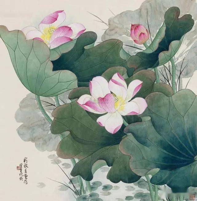 当代工笔花鸟画“女状元”—— 俞致贞 名人名家 第3张