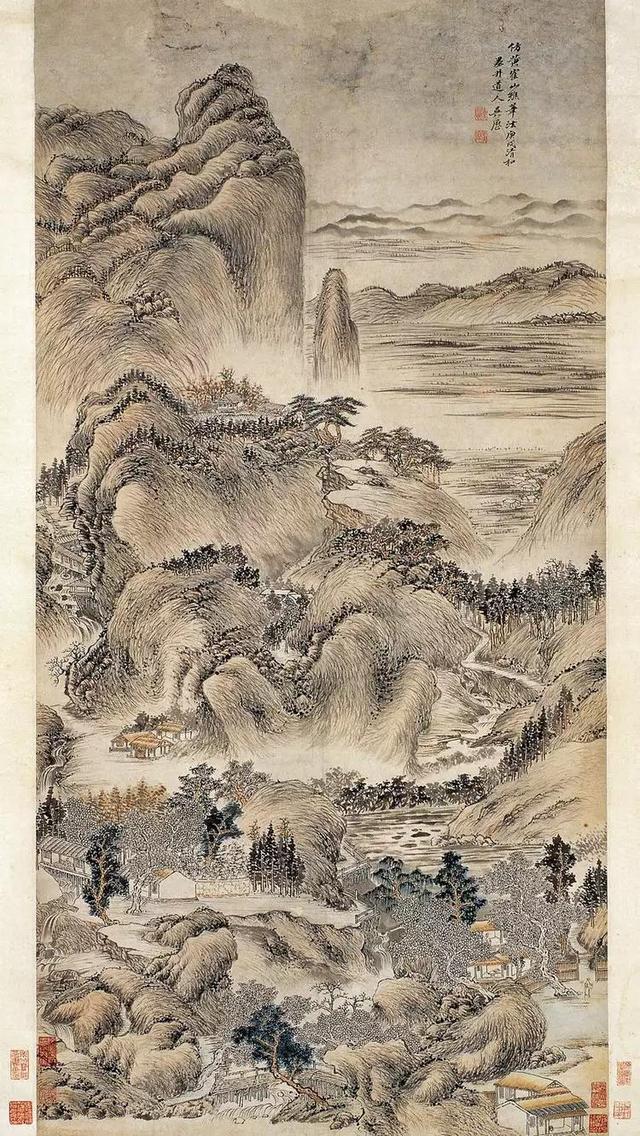 清六家吴历笔下山水画 名人名家 第16张