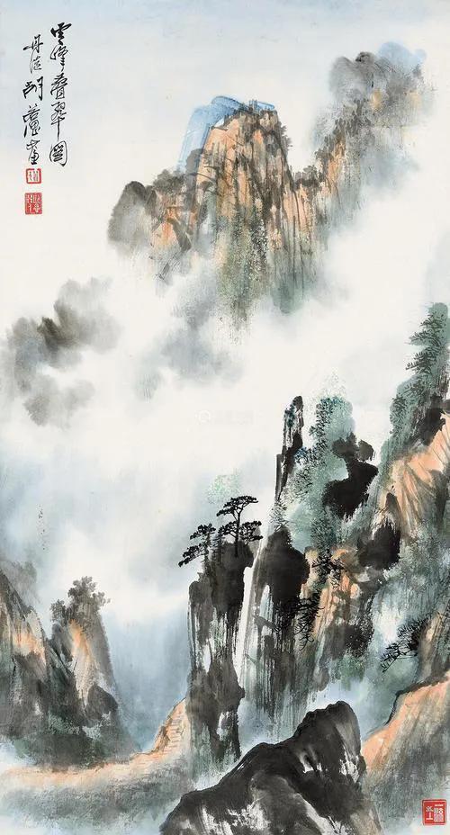 当代山水画大家胡若思山水画欣赏 名人名家 第41张