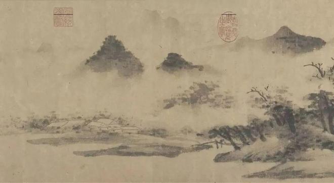 沈周《西山雨观图》 历代国画 第11张