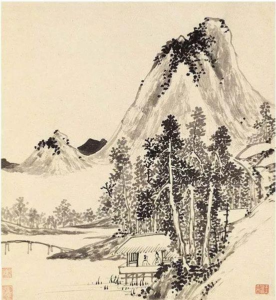 王綦《田园诗意册》 历代国画 第10张