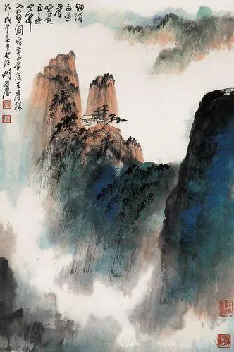 当代山水画大家胡若思山水画欣赏 名人名家 第47张