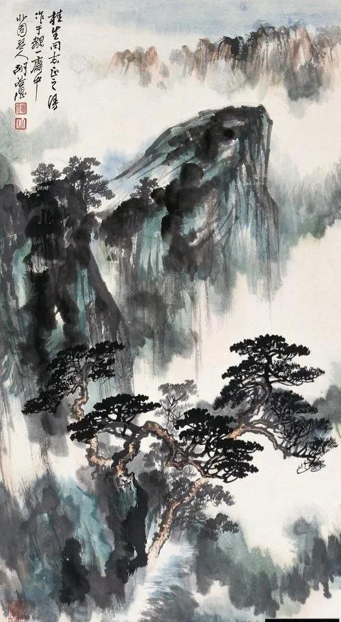 当代山水画大家胡若思山水画欣赏 名人名家 第34张