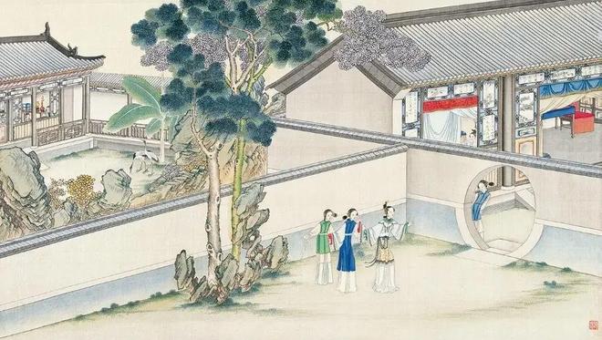 孙温《红楼梦》 历代国画 第10张