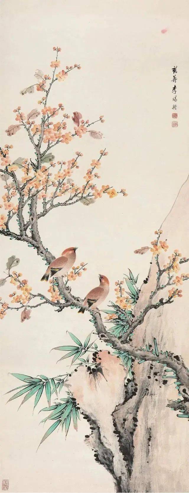 李瑞龄花鸟：平和淡远，满纸书卷气 名人名家 第1张