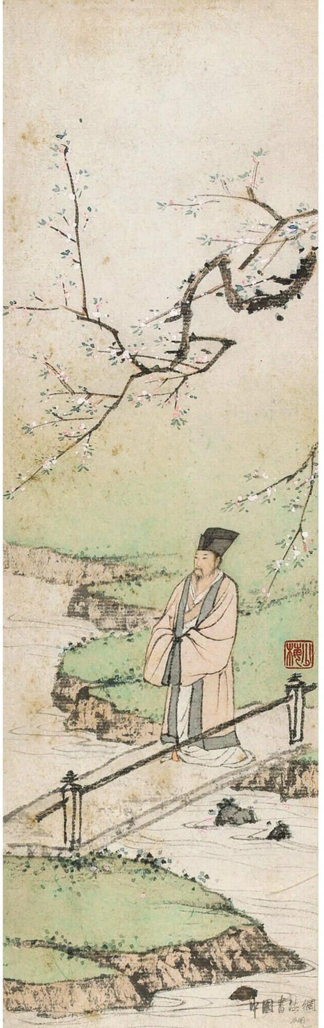 陈少梅《高士图屏风八幅》 历代国画 第6张