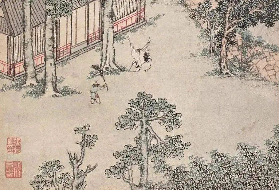 张复《西林园景图册》 历代国画 第2张