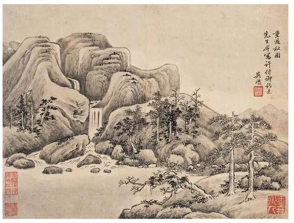 清六家吴历笔下山水画 名人名家 第18张