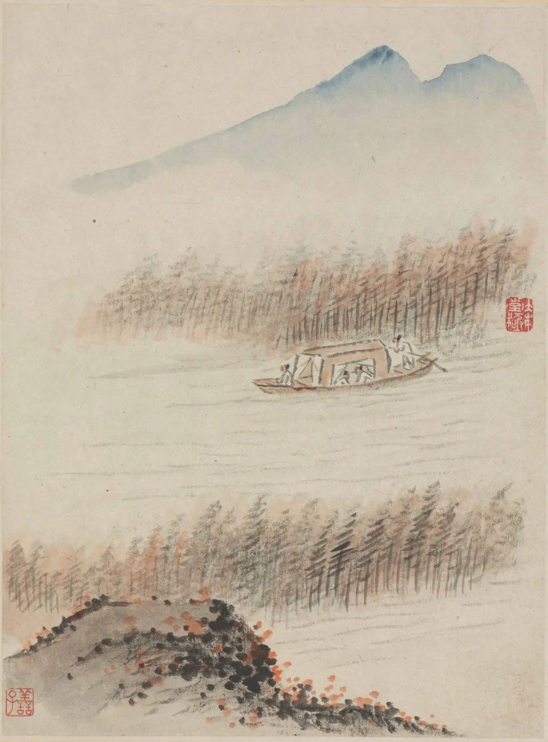 石涛《写枝山诗意册》 历代国画 第8张