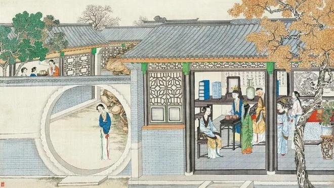 孙温《红楼梦》 历代国画 第38张