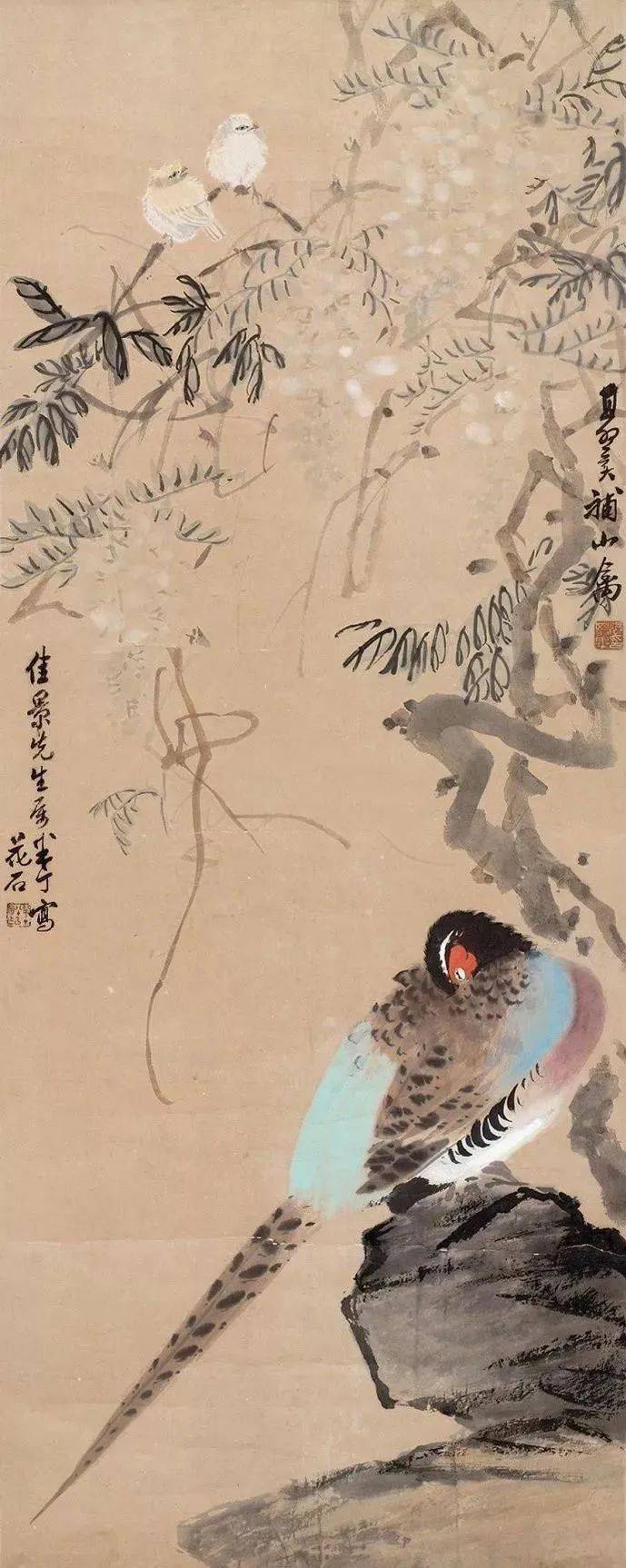 中国杰出的花鸟画家张其翼花鸟画作品赏析 名人名家 第15张