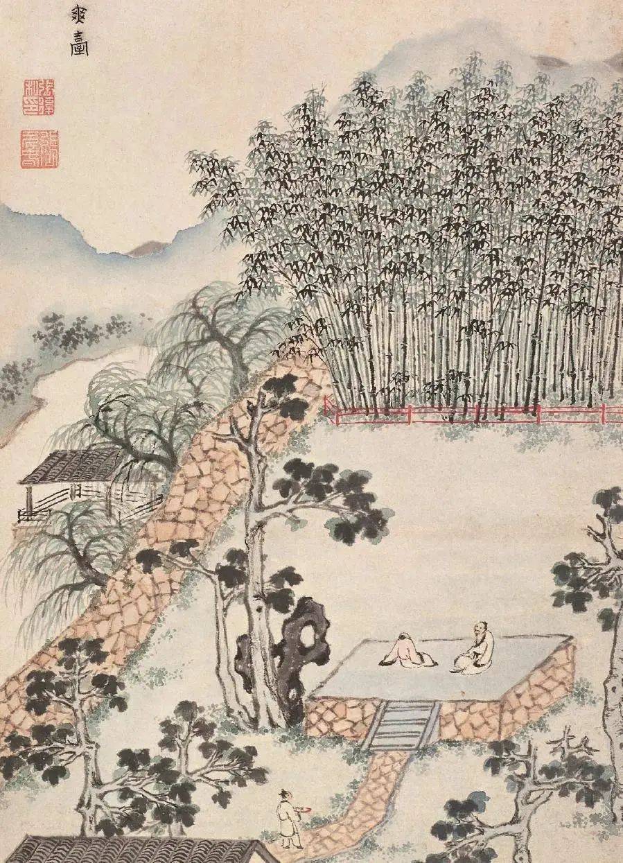 张复《西林园景图册》 历代国画 第6张