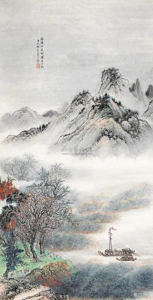 当代山水画大家胡若思山水画欣赏 名人名家 第11张