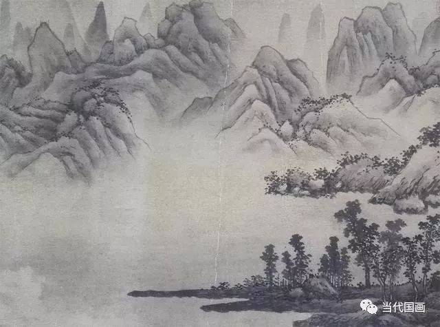 沈周《烟江叠嶂》 历代国画 第4张