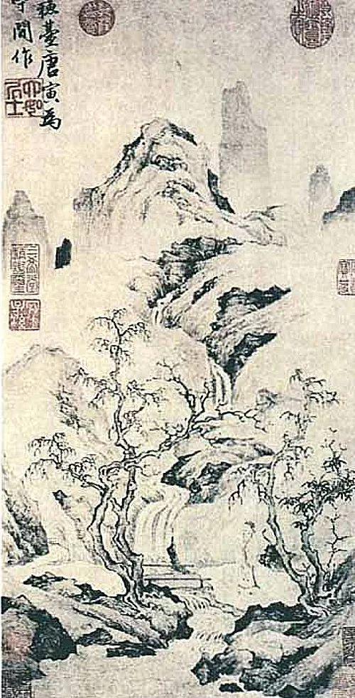 唐伯虎的山水画集，大饱眼福！ 名人名家 第38张