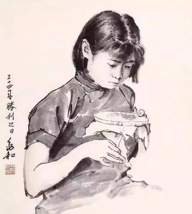 蒋兆和：从水墨人物写生谈“以形写神”的优良传统 名人名家 第13张