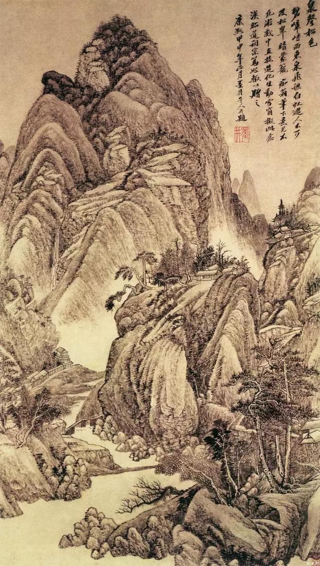 清六家吴历笔下山水画 名人名家 第9张