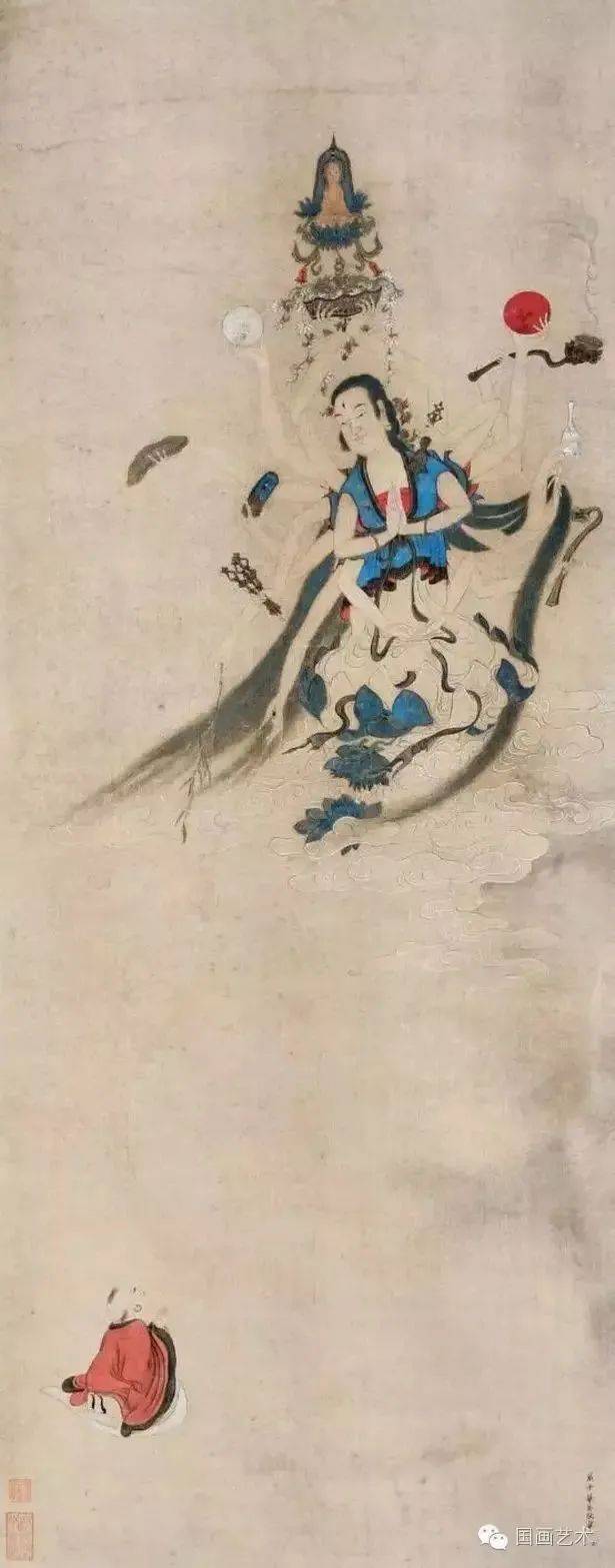 扬州八怪 华喦 馆藏作品欣赏 名人名家 第15张