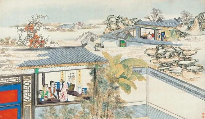 孙温《红楼梦》 历代国画 第27张