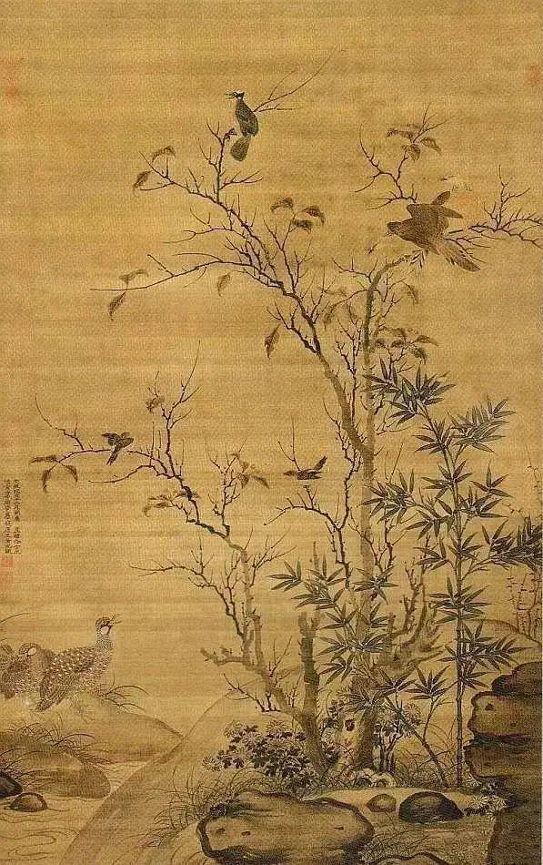 王渊 元代绝艺花鸟画家 名人名家 第7张