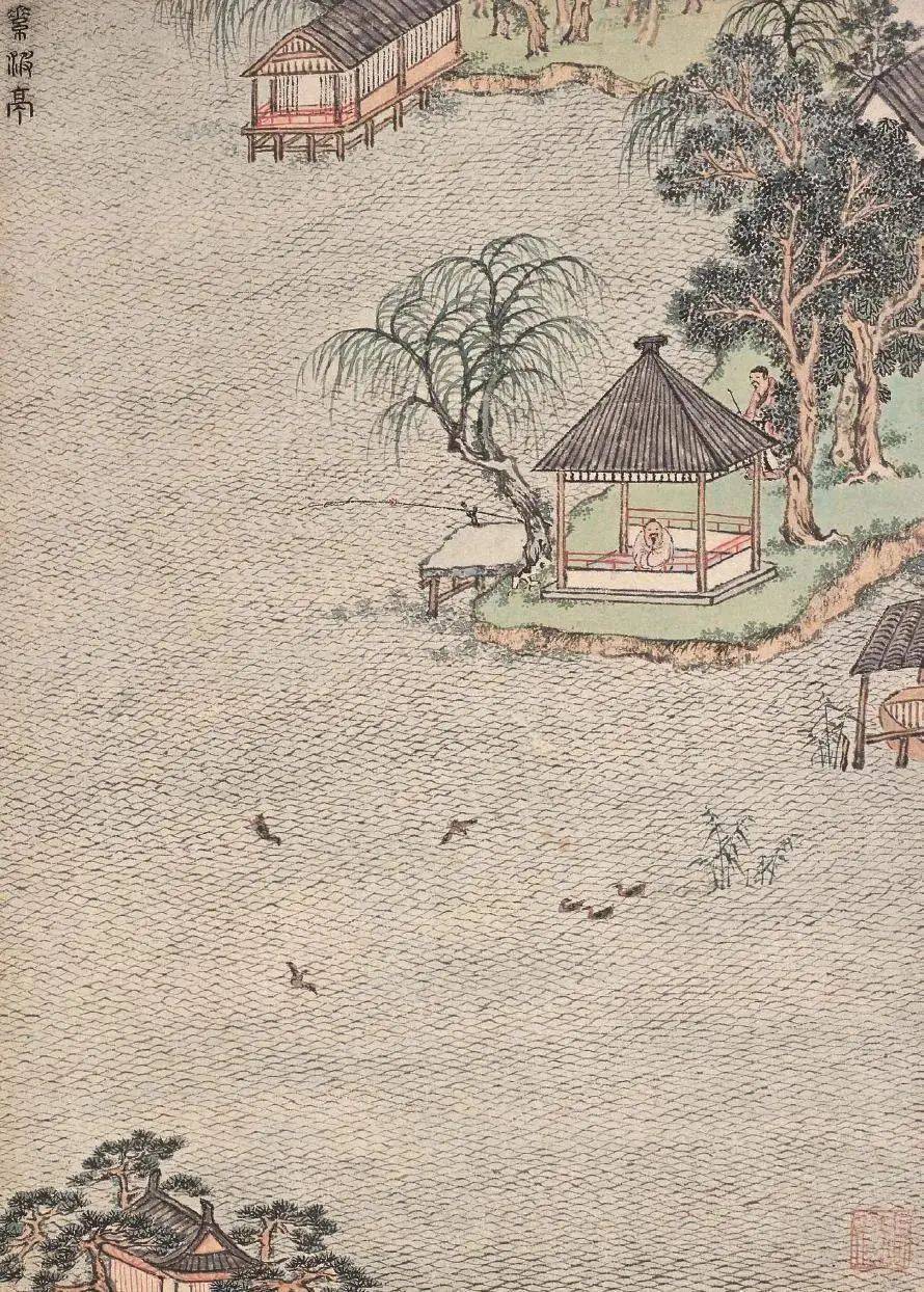 张复《西林园景图册》 历代国画 第3张