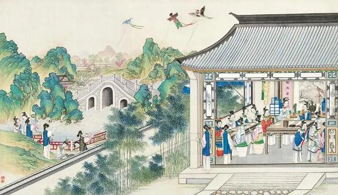 孙温《红楼梦》 历代国画 第77张
