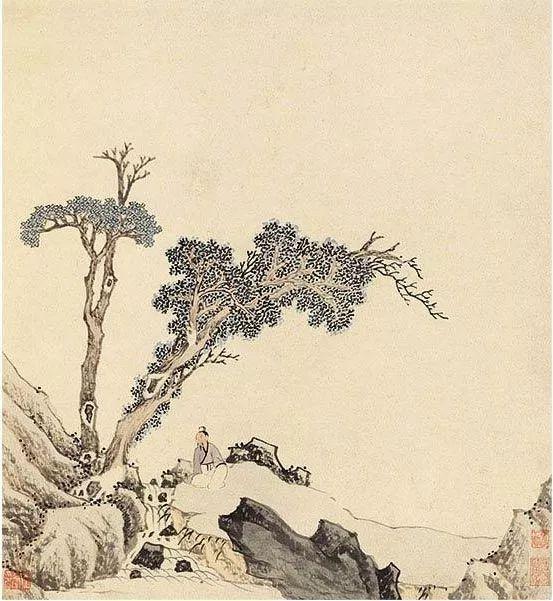 王綦《田园诗意册》 历代国画 第3张