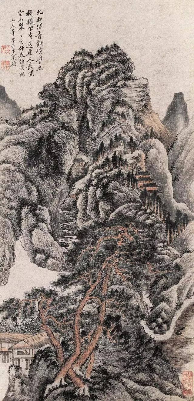 清六家吴历笔下山水画 名人名家 第6张