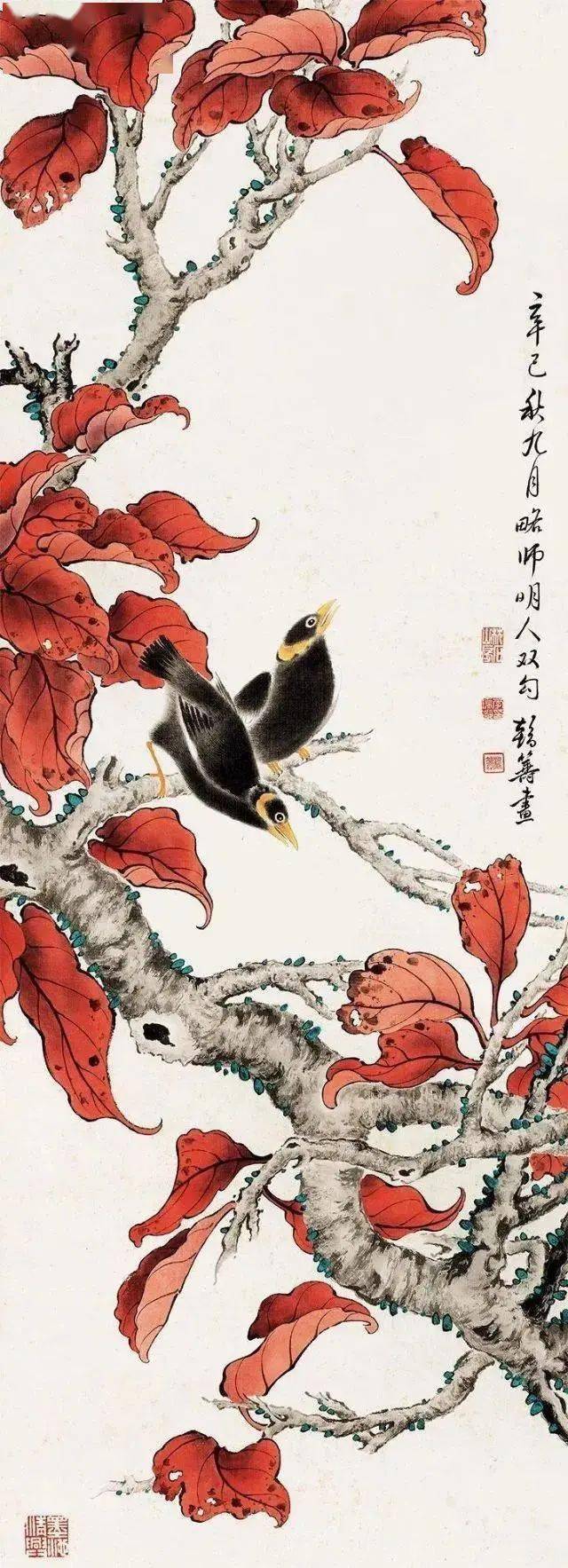 李瑞龄花鸟：平和淡远，满纸书卷气 名人名家 第3张