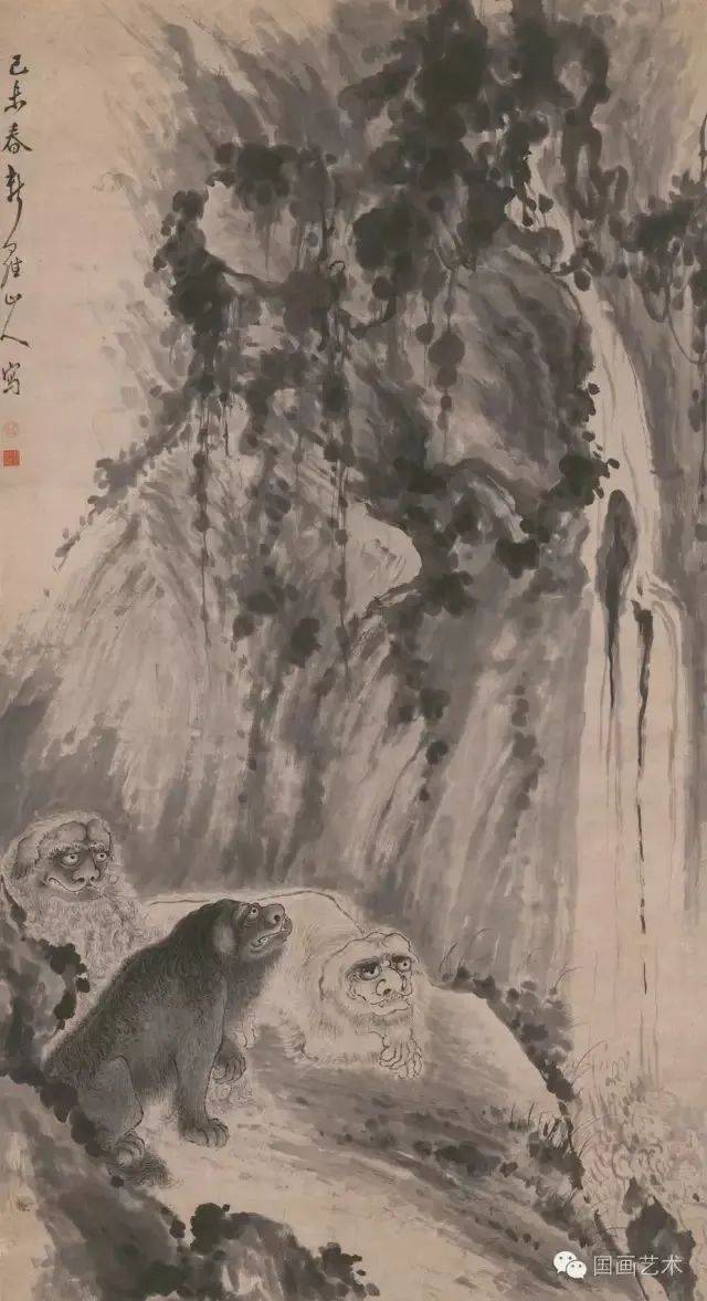 扬州八怪 华喦 馆藏作品欣赏 名人名家 第26张