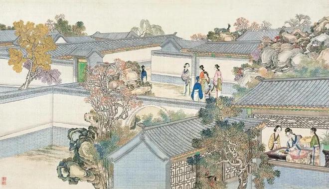 孙温《红楼梦》 历代国画 第46张
