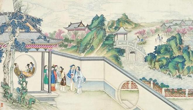 孙温《红楼梦》 历代国画 第25张