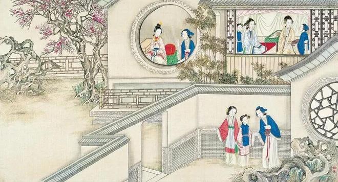 孙温《红楼梦》 历代国画 第8张