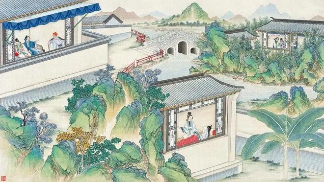 孙温《红楼梦》 历代国画 第26张