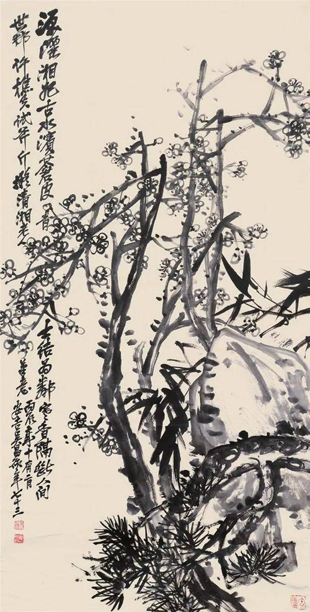 吴昌硕笔下的梅花，孤傲如侠客 名人名家 第10张