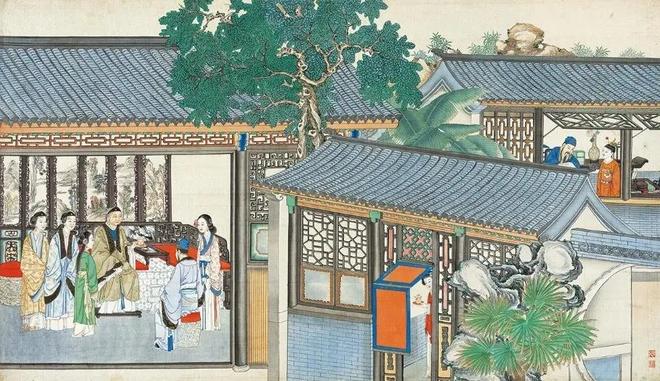 孙温《红楼梦》 历代国画 第54张
