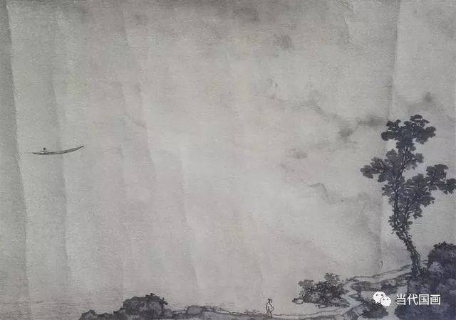 沈周《烟江叠嶂》 历代国画 第7张