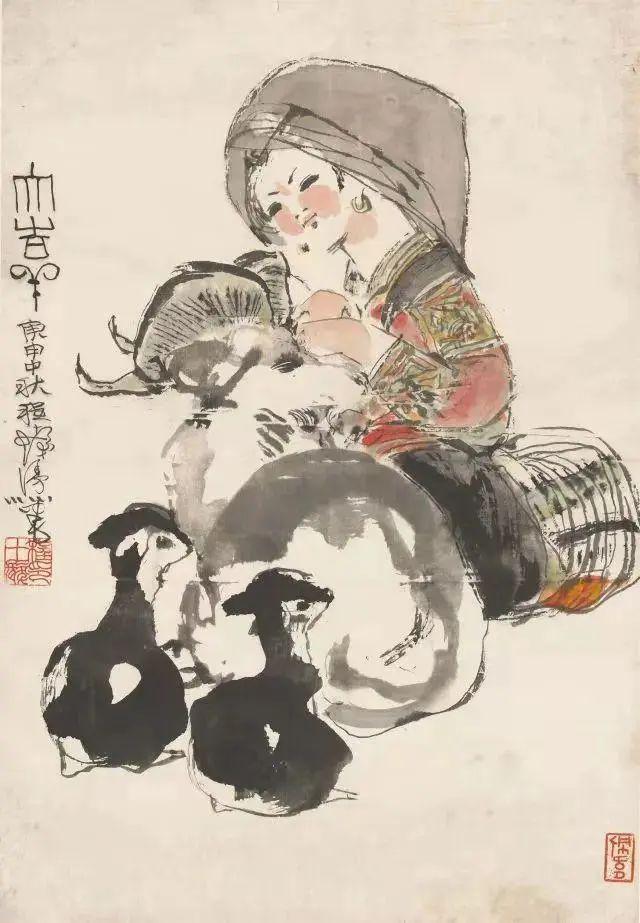 程十发：岁月留真，笔健凌云 名人名家 第6张