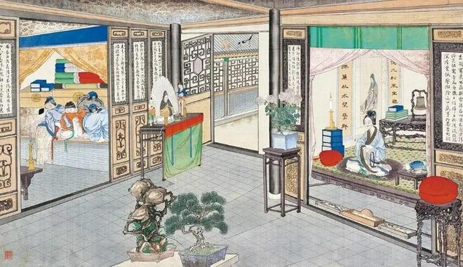 孙温《红楼梦》 历代国画 第24张
