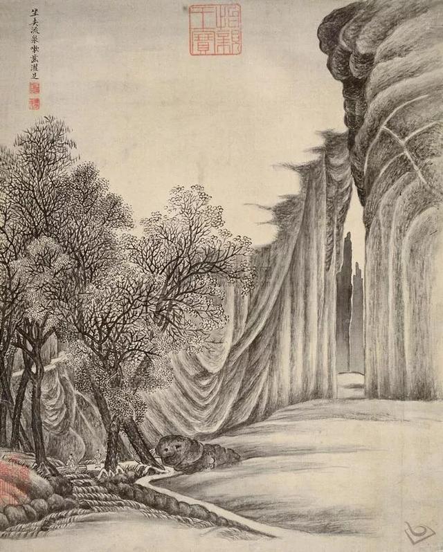 清六家吴历笔下山水画 名人名家 第14张