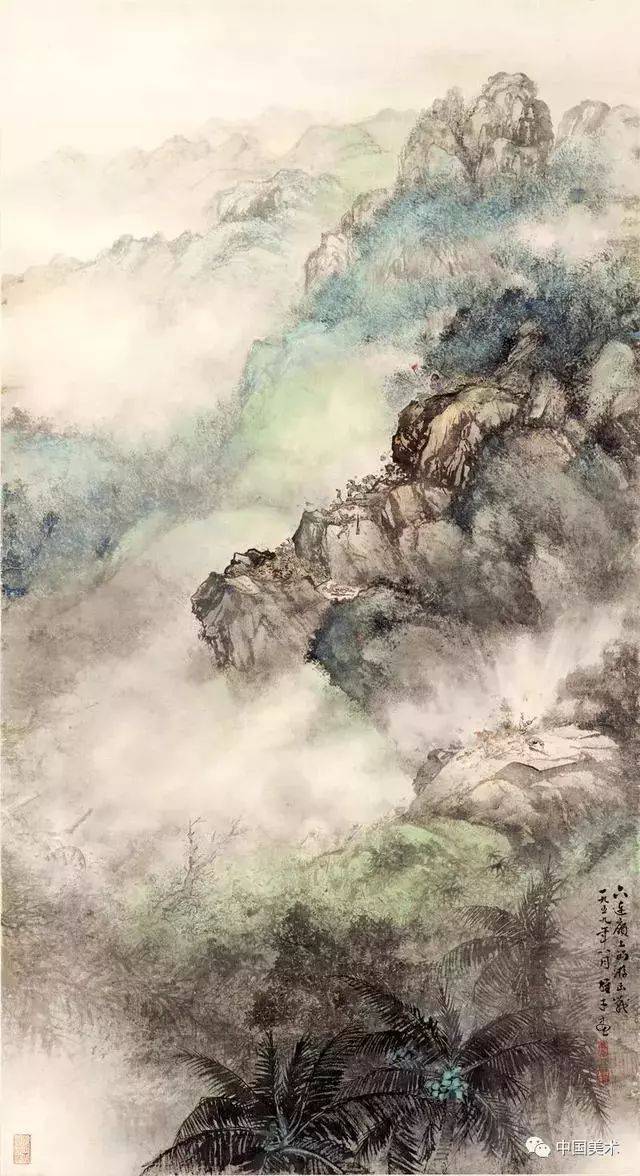 黎雄才：国画要有国画的韵味，没有笔墨就不成中国画 名人名家 第8张