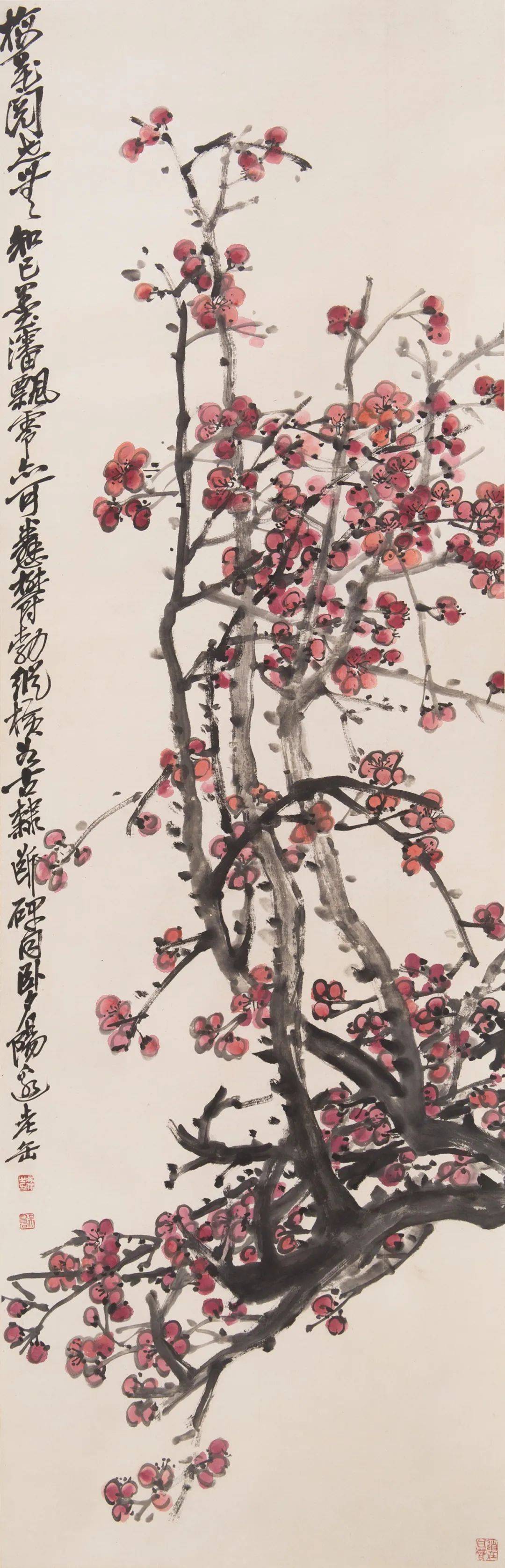 吴昌硕笔下的梅花，孤傲如侠客 名人名家 第13张