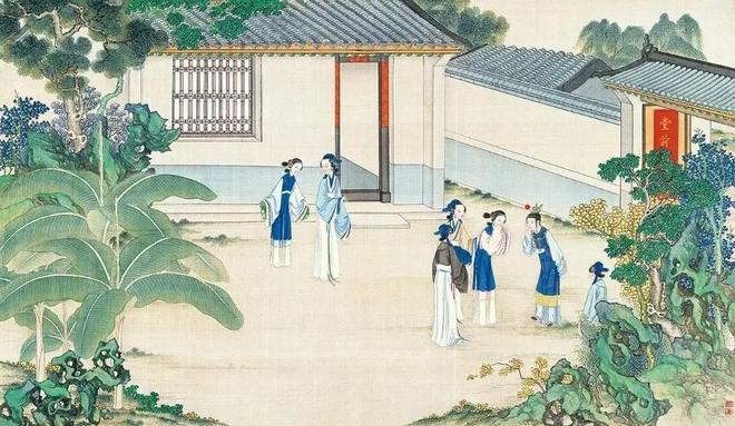 孙温《红楼梦》 历代国画 第71张
