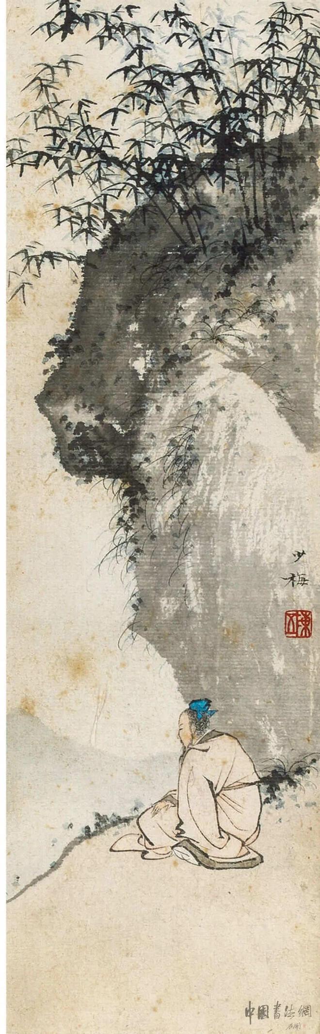 陈少梅《高士图屏风八幅》 历代国画 第2张